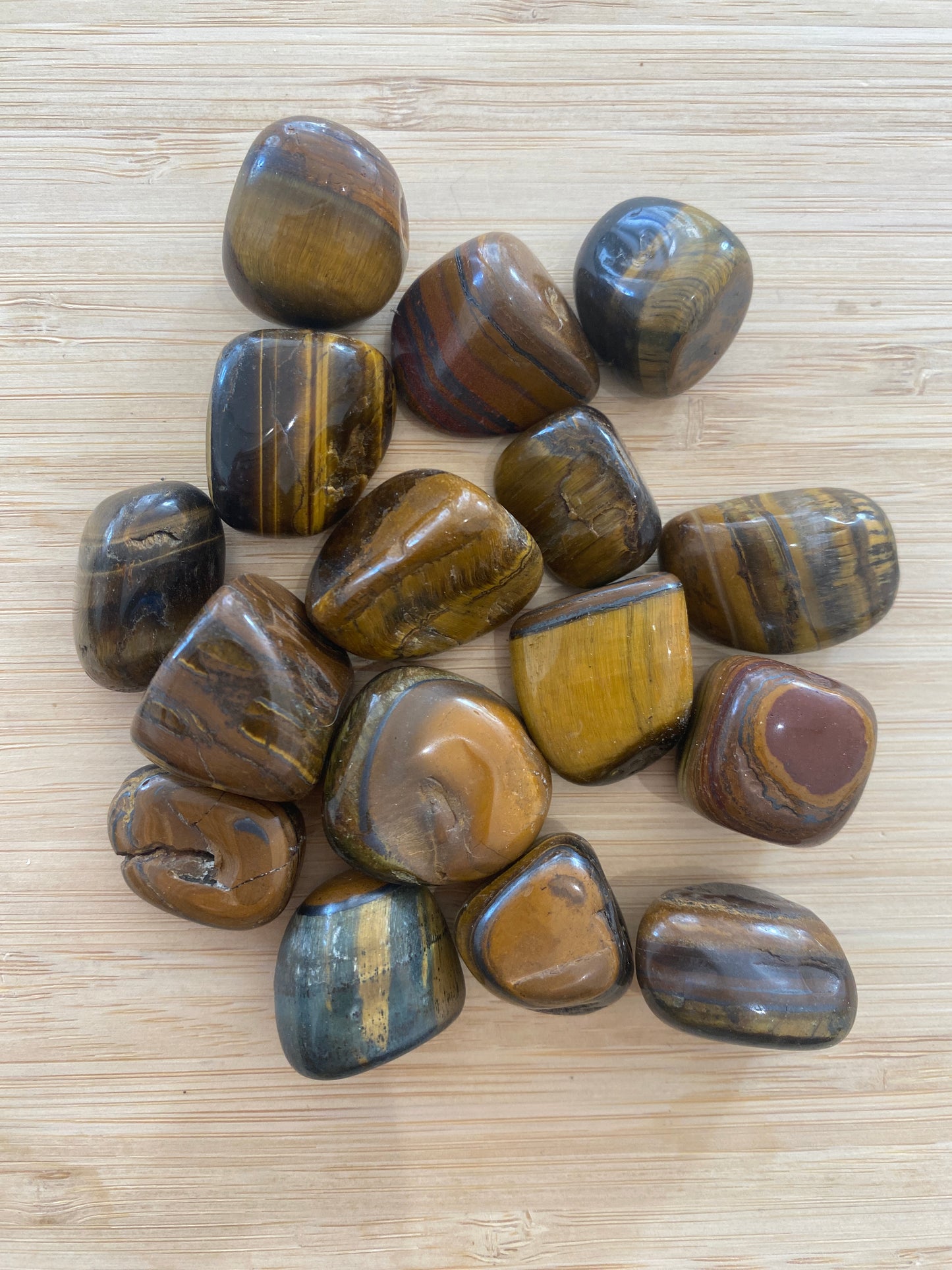 Tiger Eye Tumbled Stone
