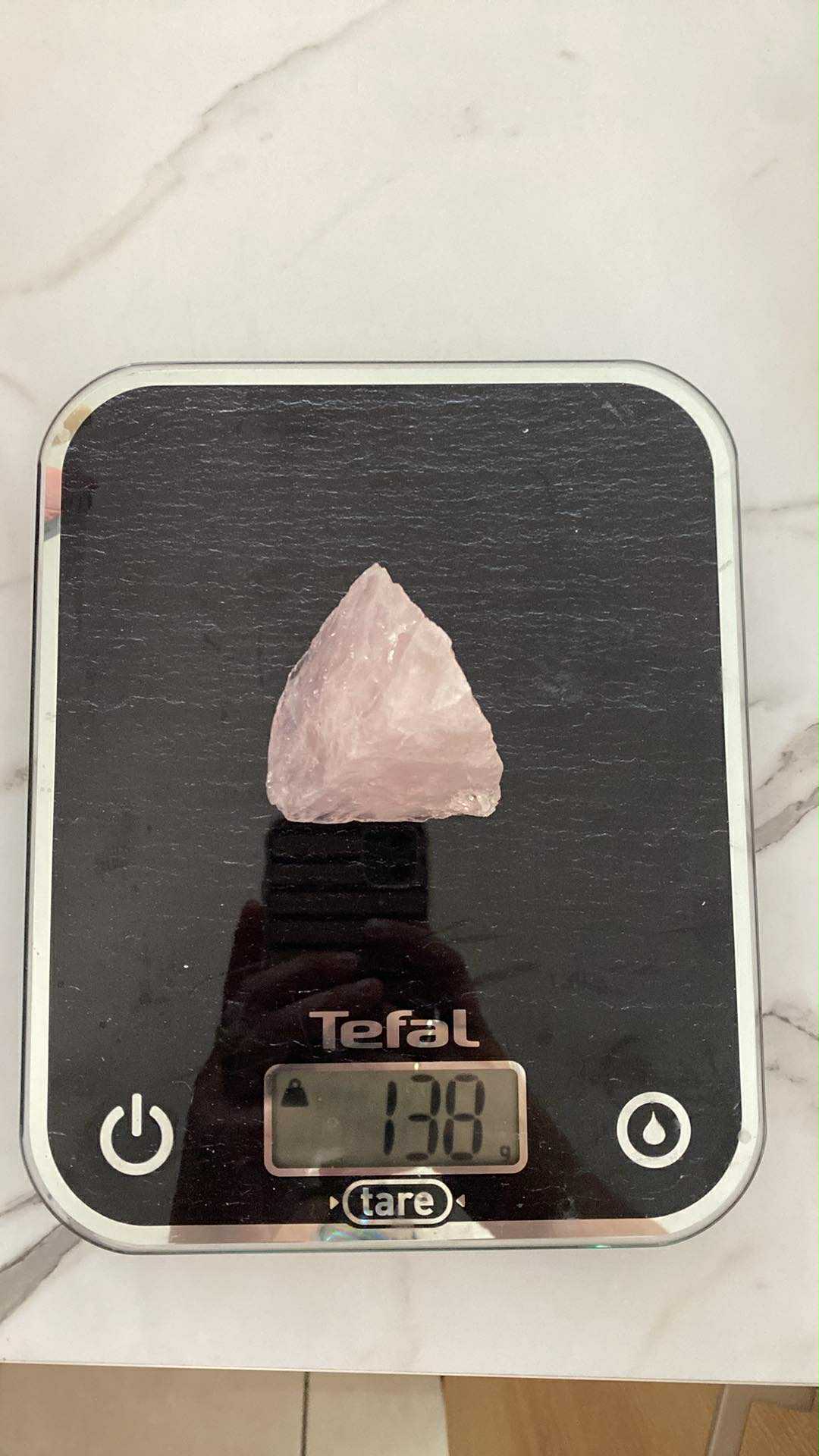 Quartz Rose Brut pour François