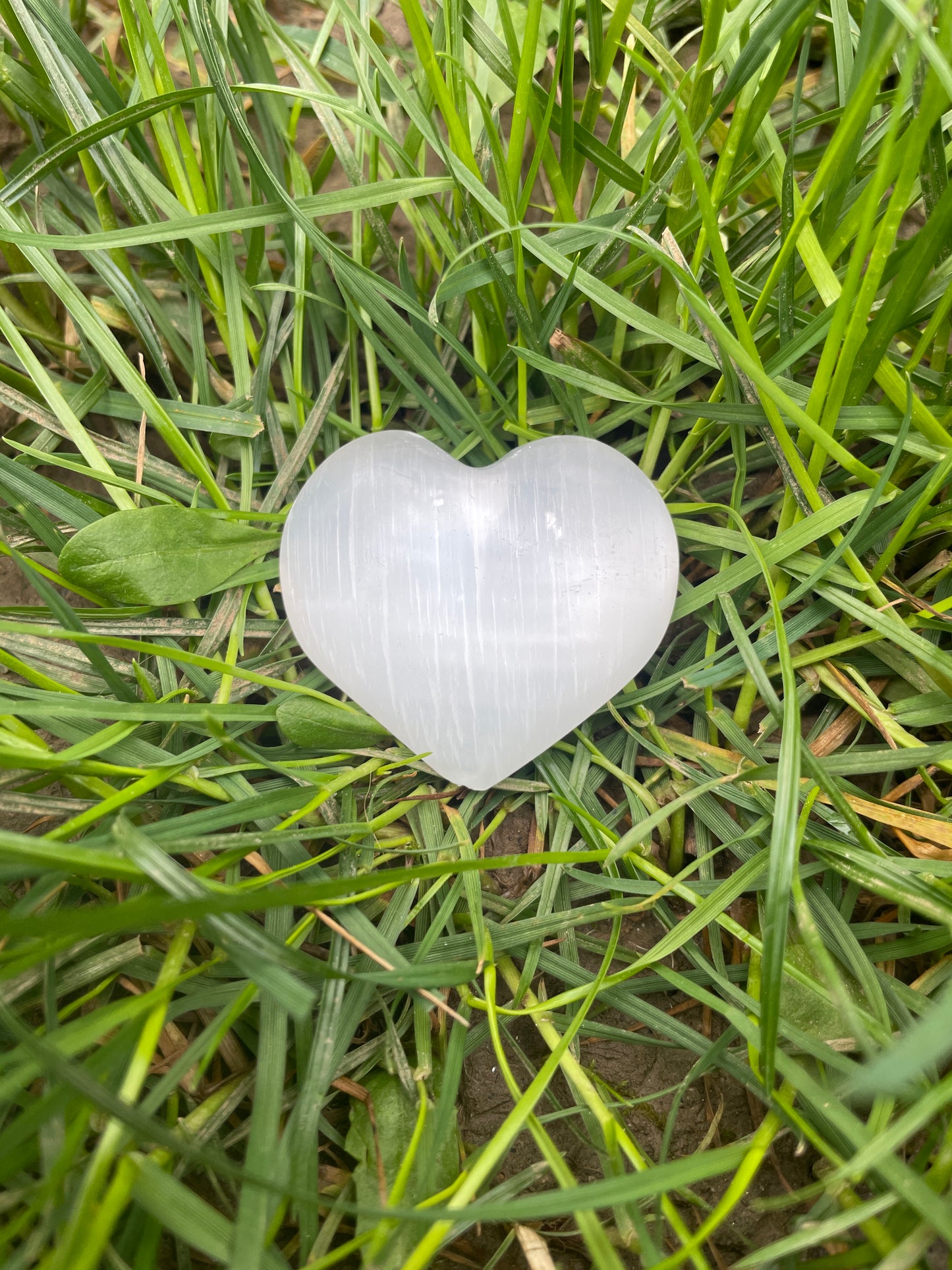 Selenite Heart
