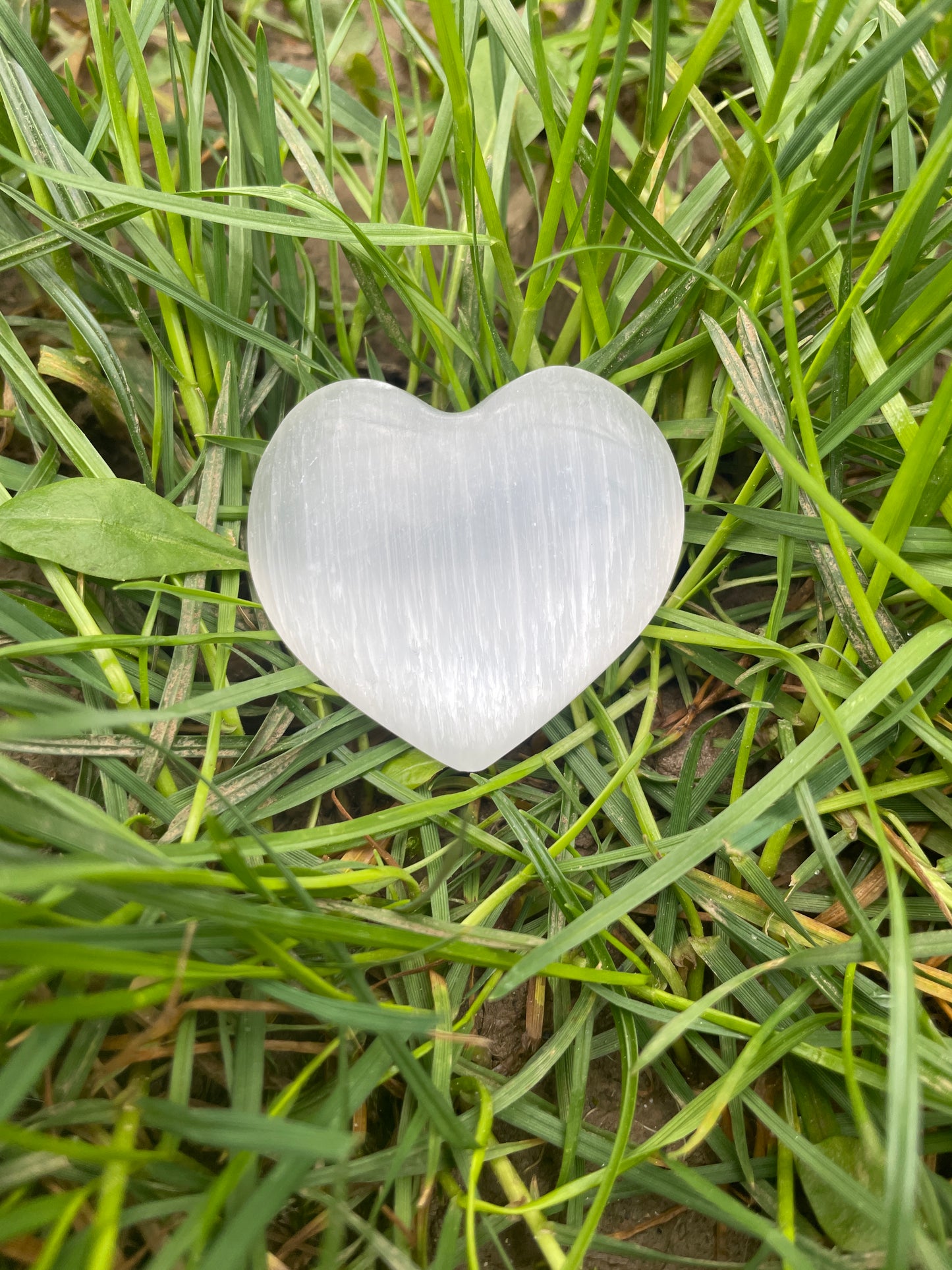 Selenite Heart