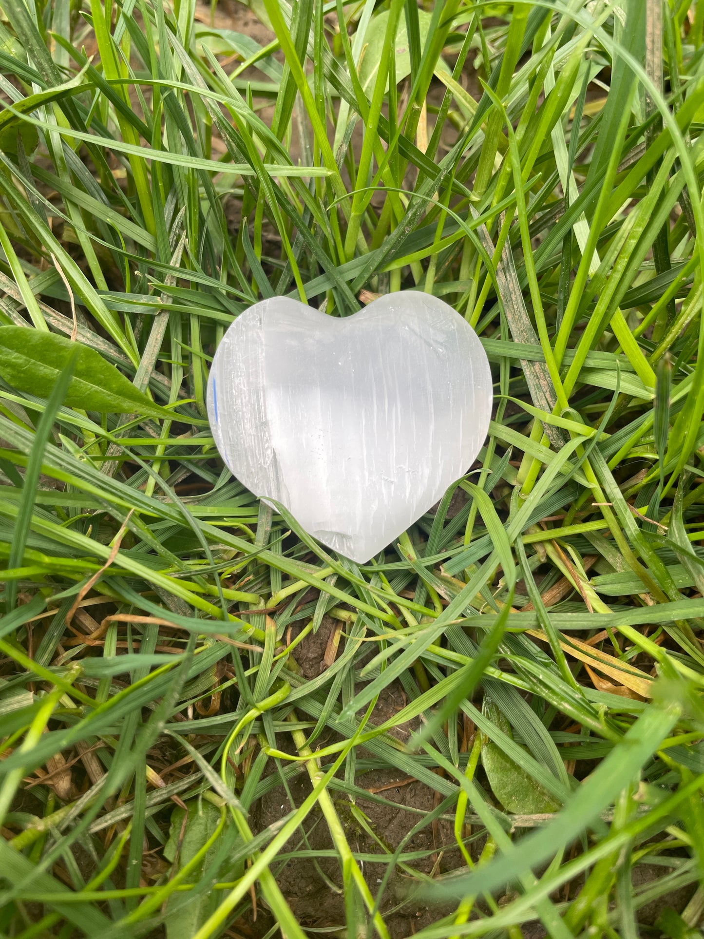 Selenite Heart