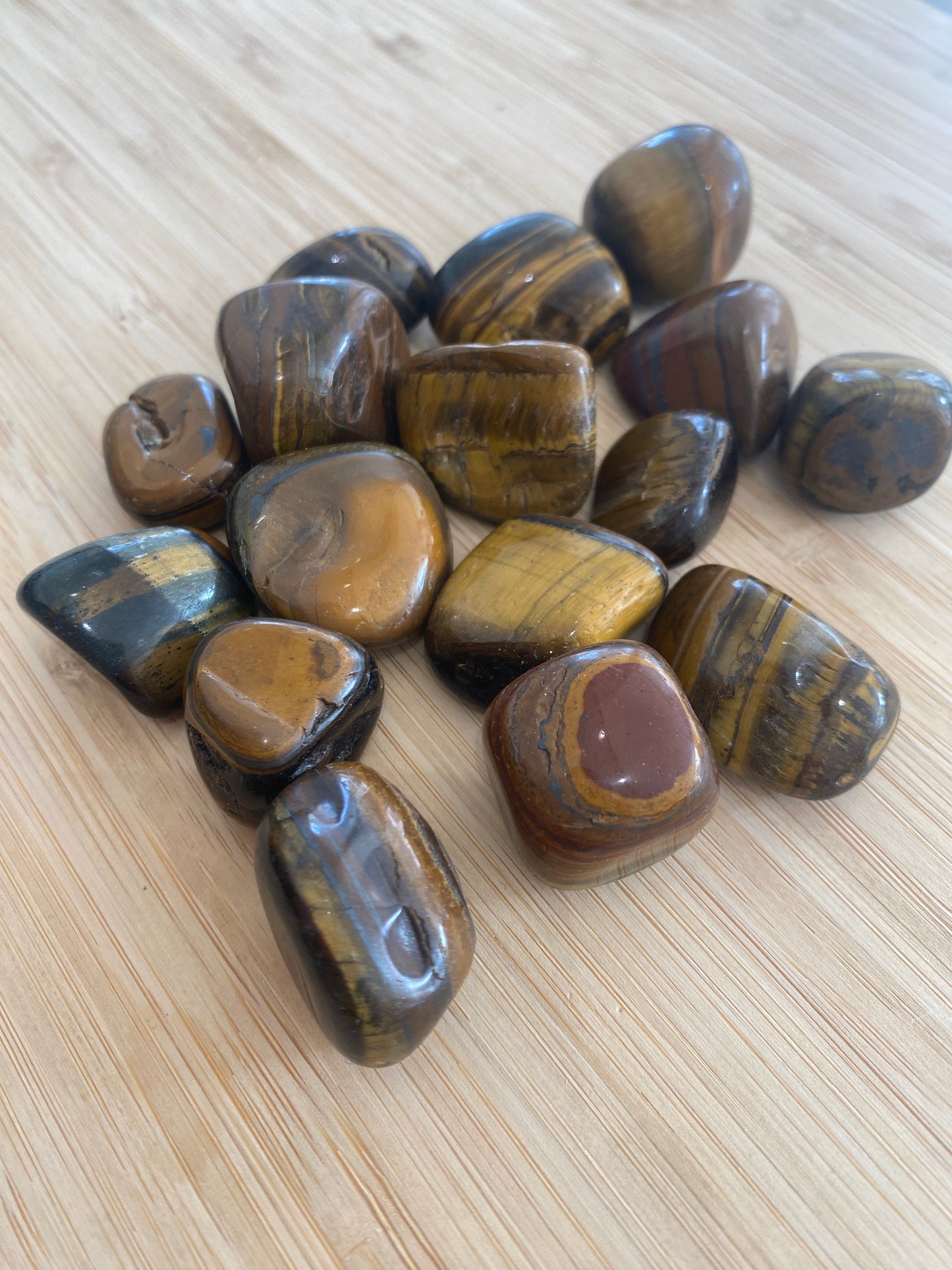 Tiger Eye Tumbled Stone