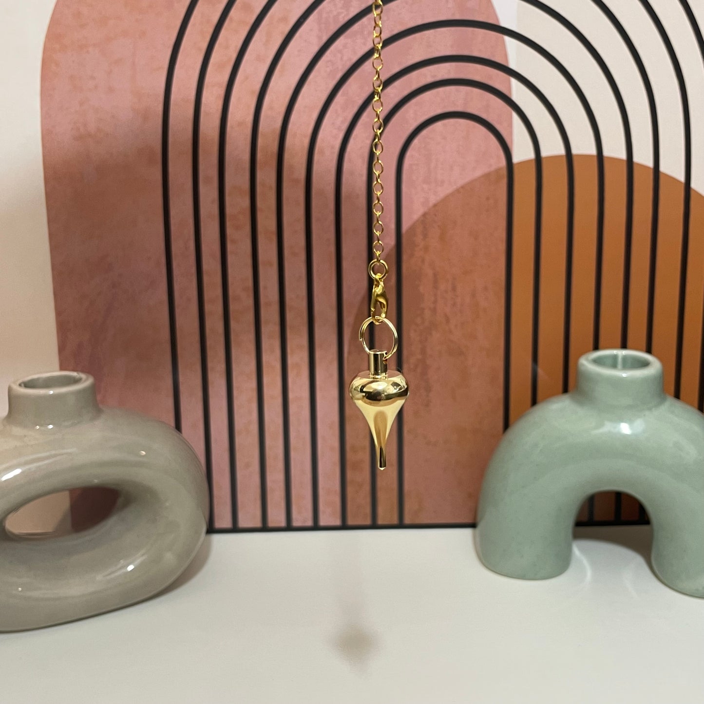Golden Drop Pendulum
