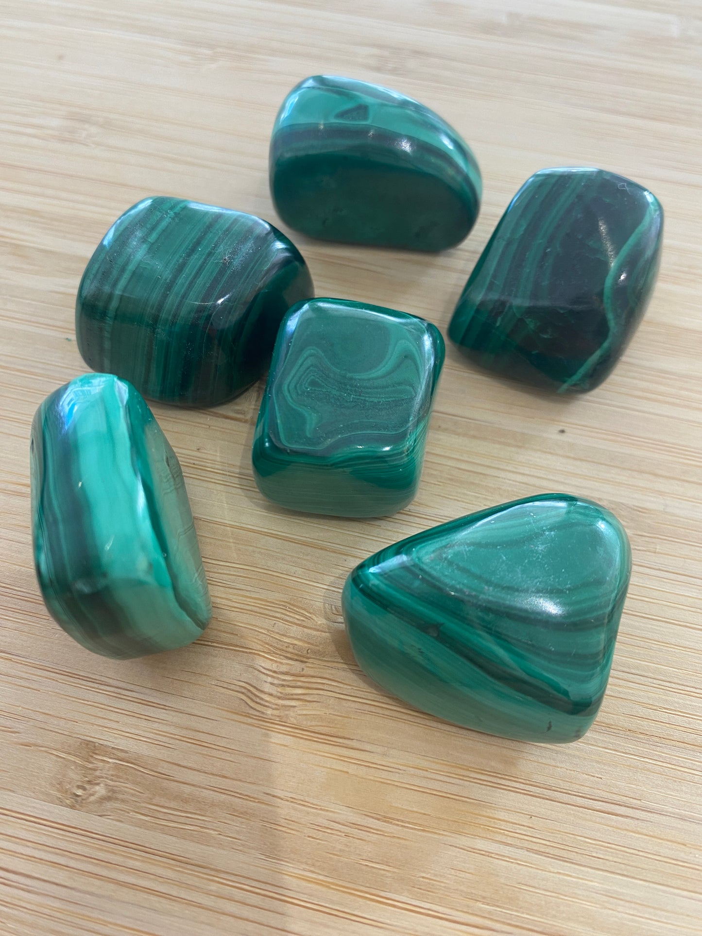 Pierre Roulée Malachite