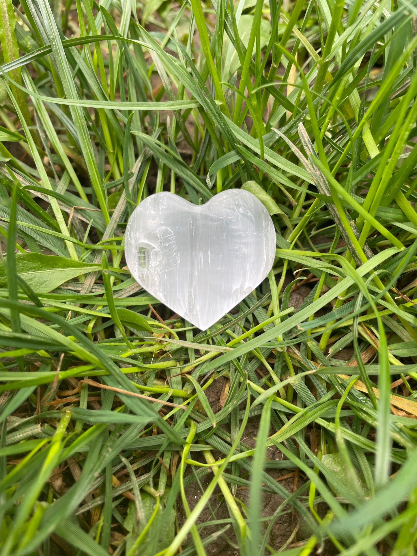 Selenite Heart