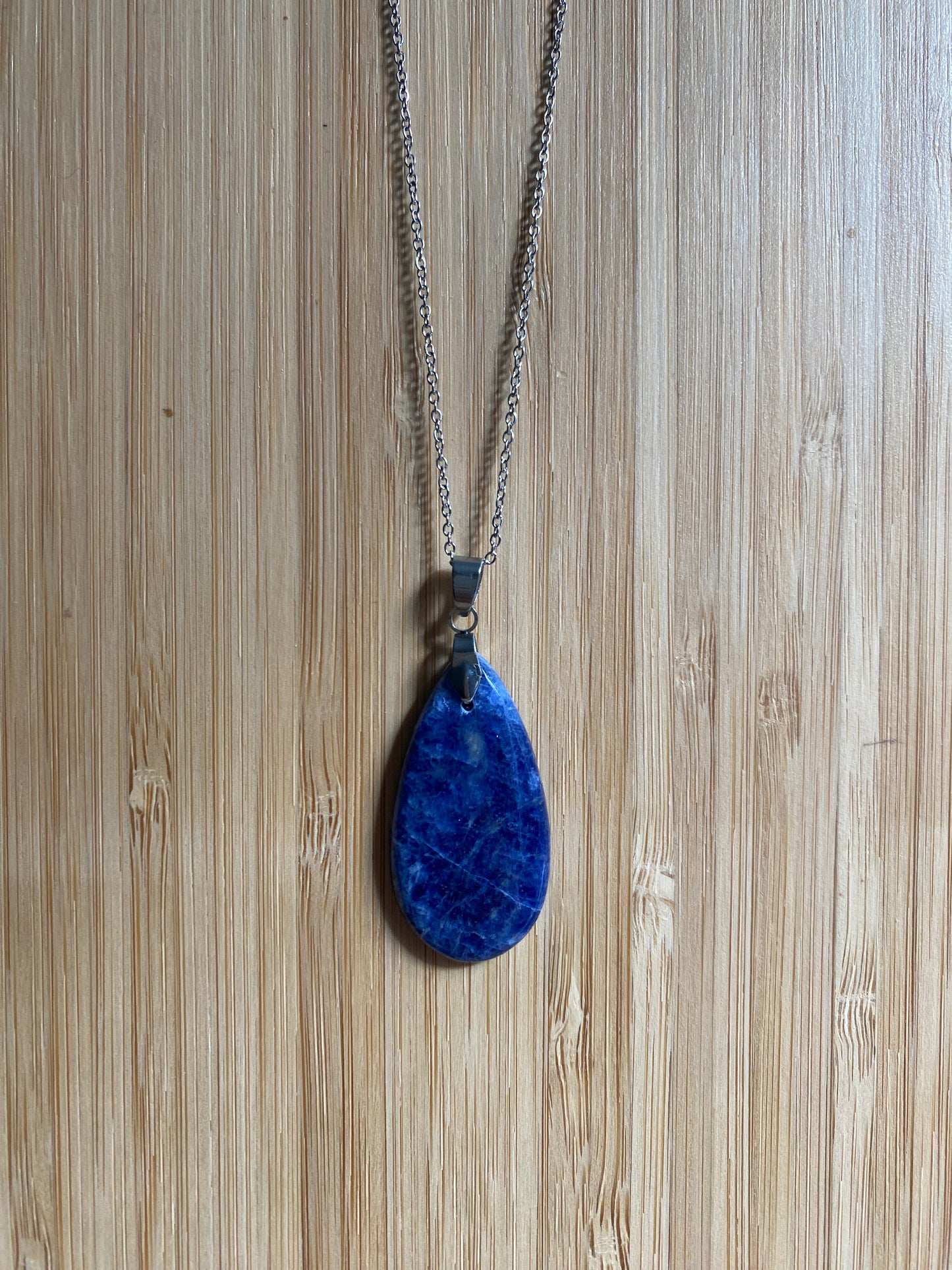 Collier Sodalite pour Marie