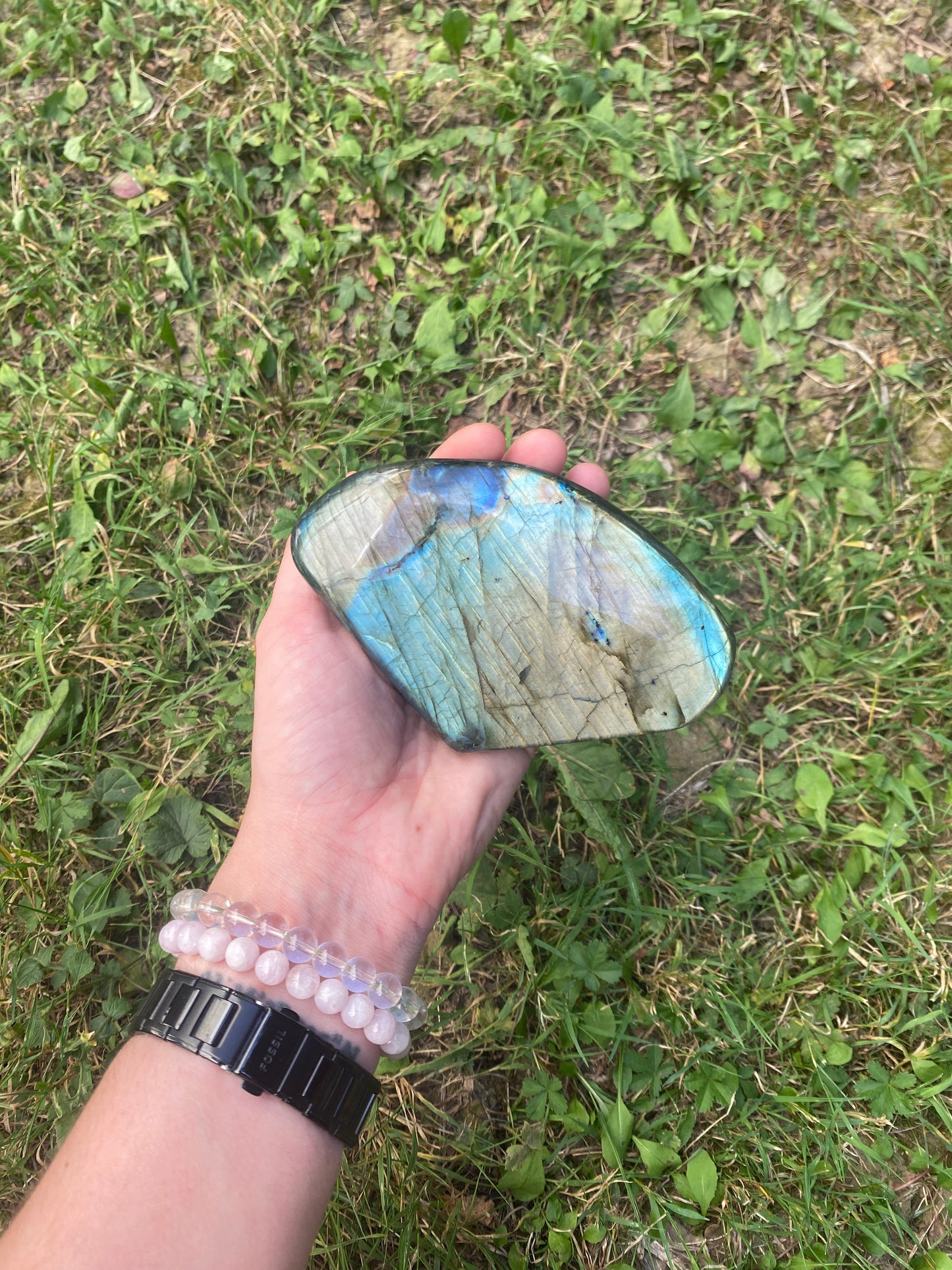 Free Form of Polished Labradorite - 558 grams
