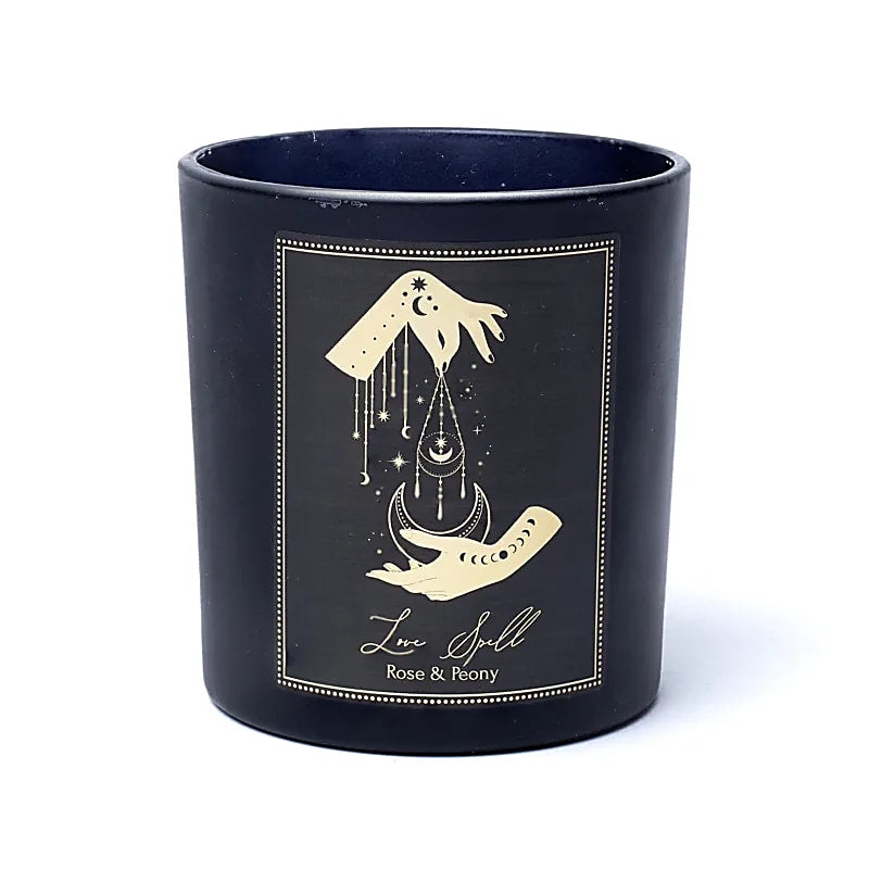 Bougie d’Intention - Love Spell (Rose & Pivoine - Quartz Rose)