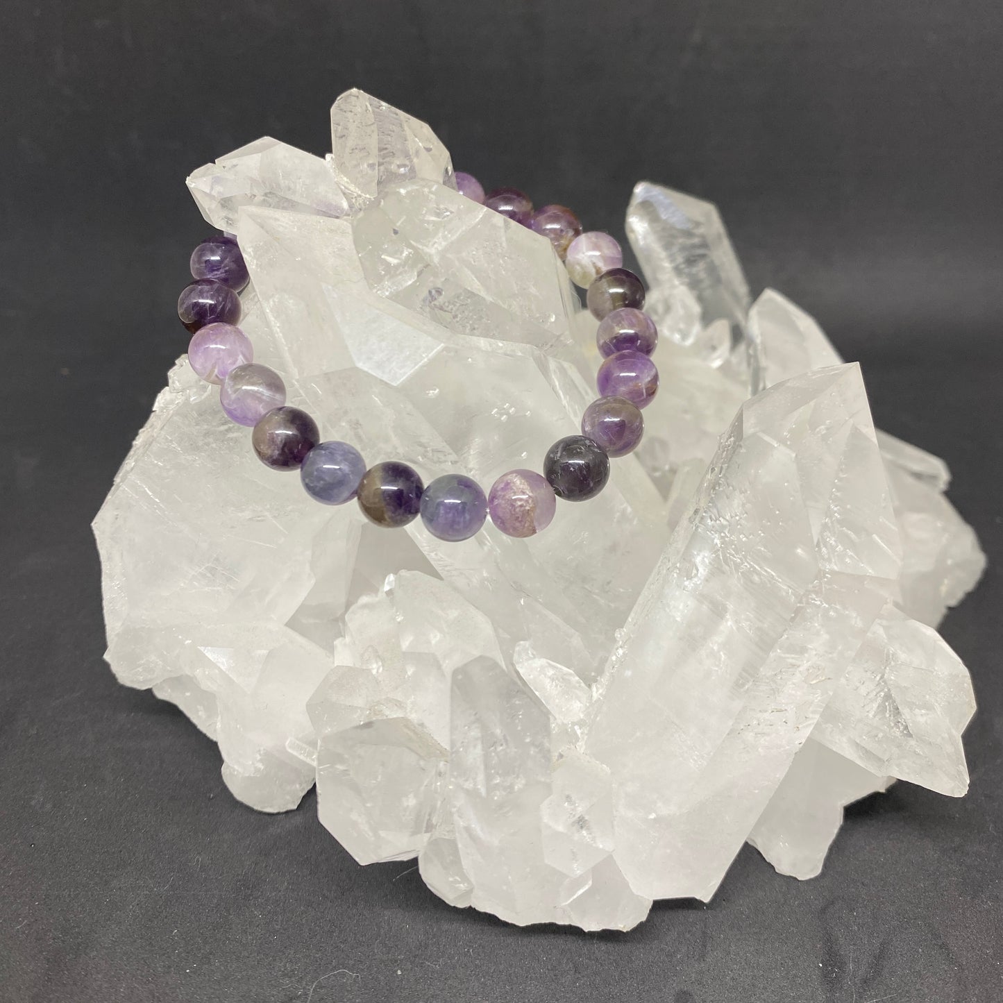 Bracelet Améthyste Chevron