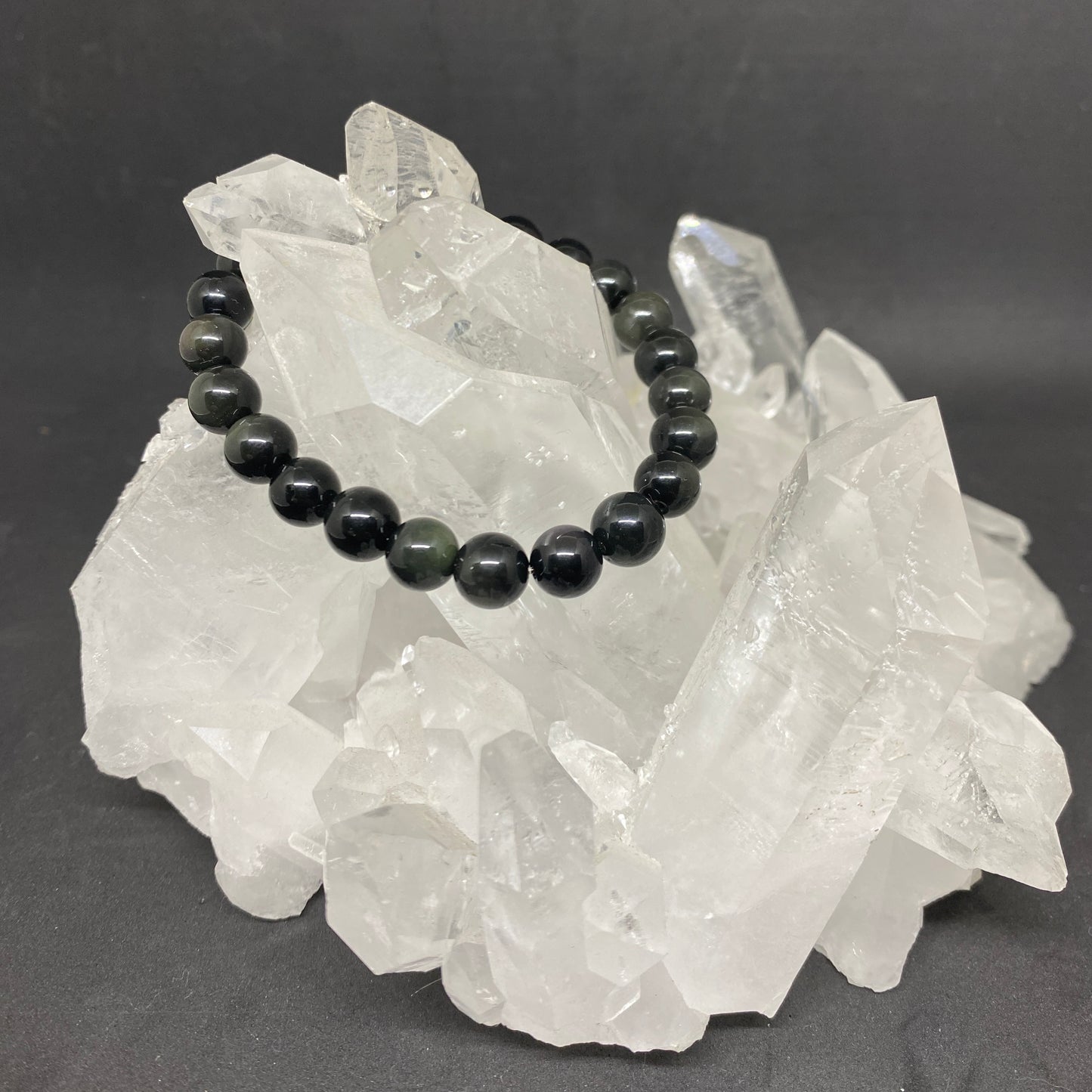 Heavenly Eye Obsidian Bracelet
