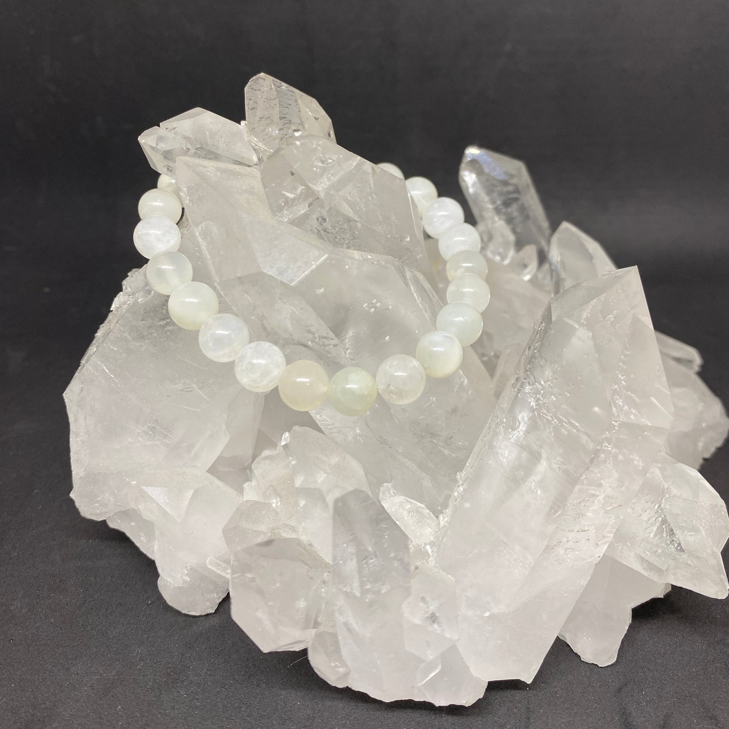 Bracelet Pierre de Lune Blanche
