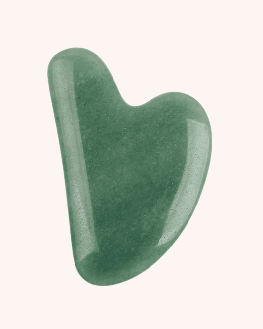 Gua Sha de massage - Aventurine Verte