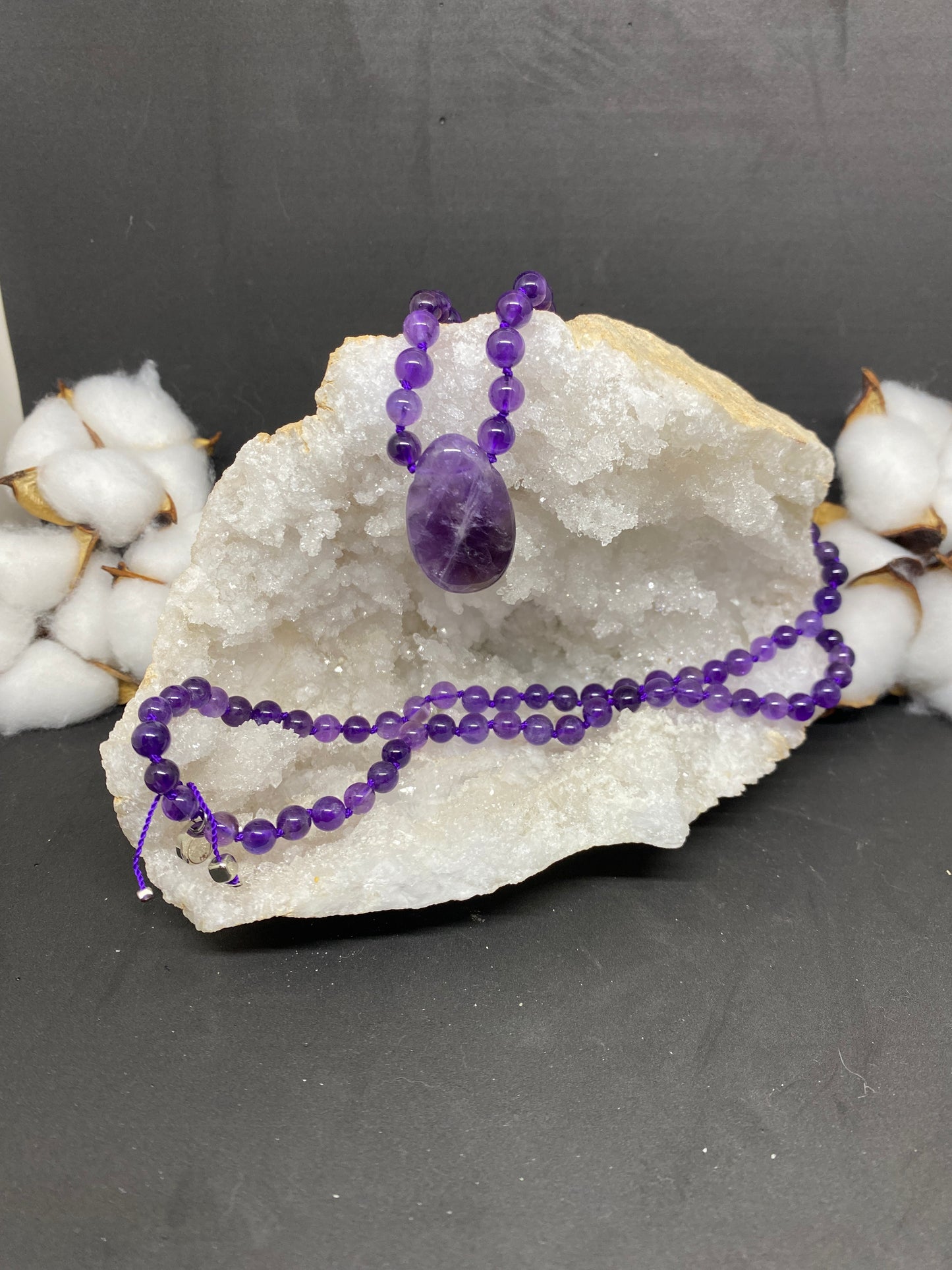 Mala Amethyst