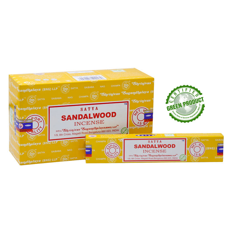 Encens Satya - Bois de Santal 15gr
