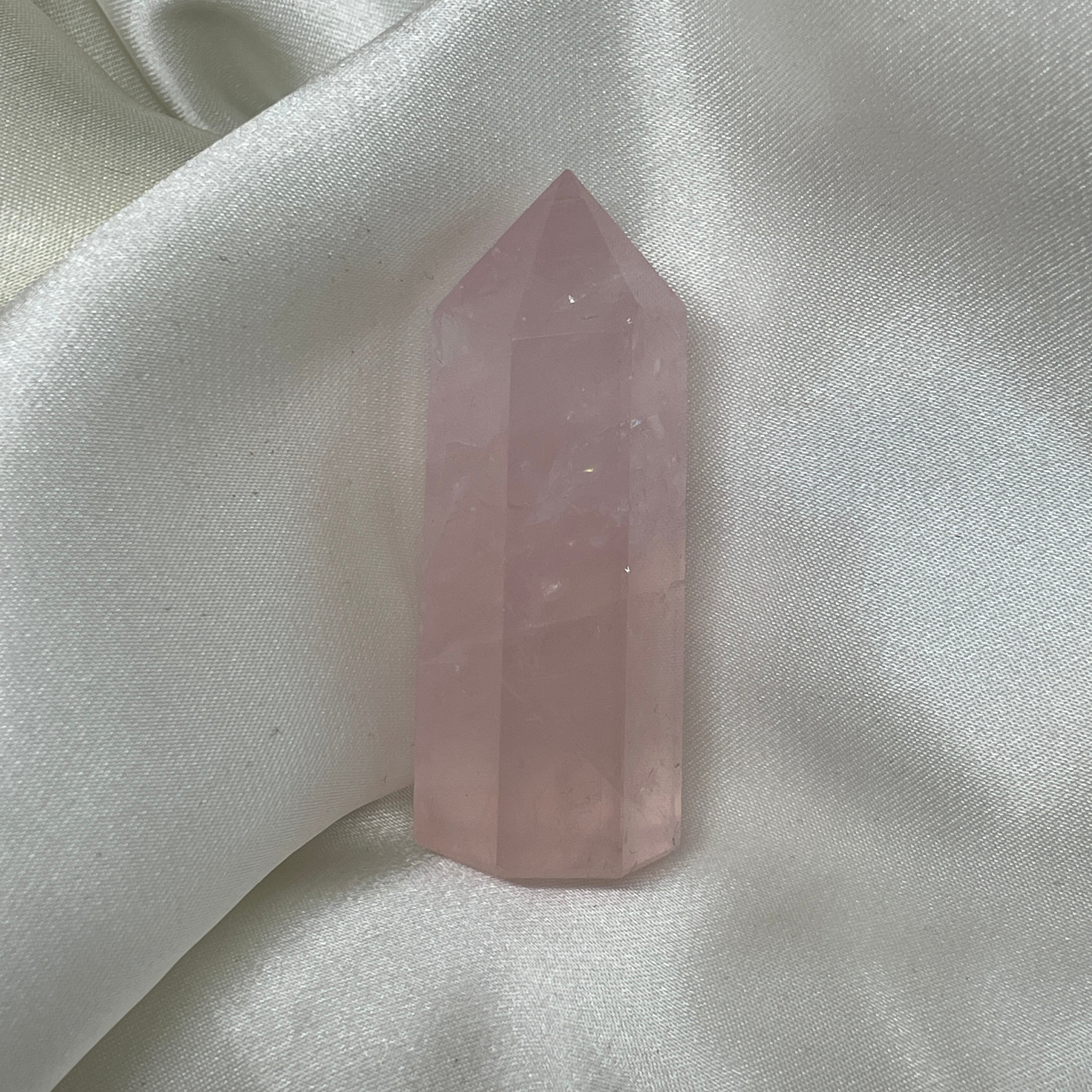 Pointe Quartz Rose - 35 grammes – Mes Petits Cailloux