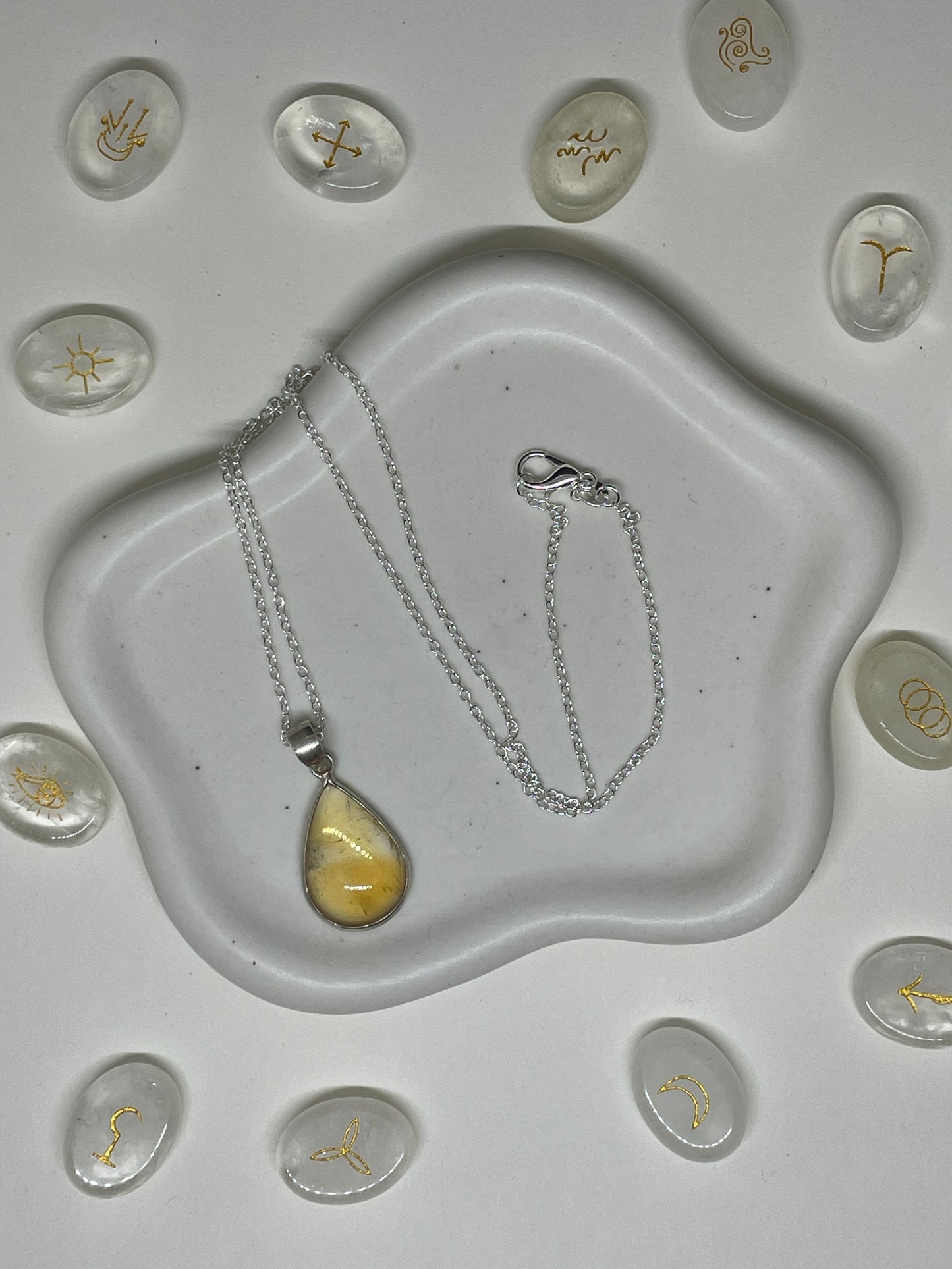 Collier Citrine - Argent 925