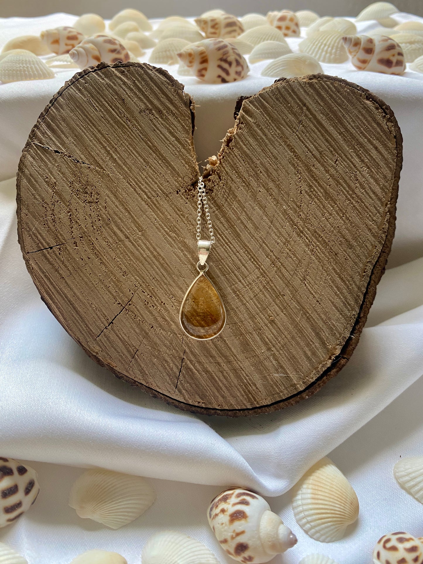 Collier Citrine - Argent 925