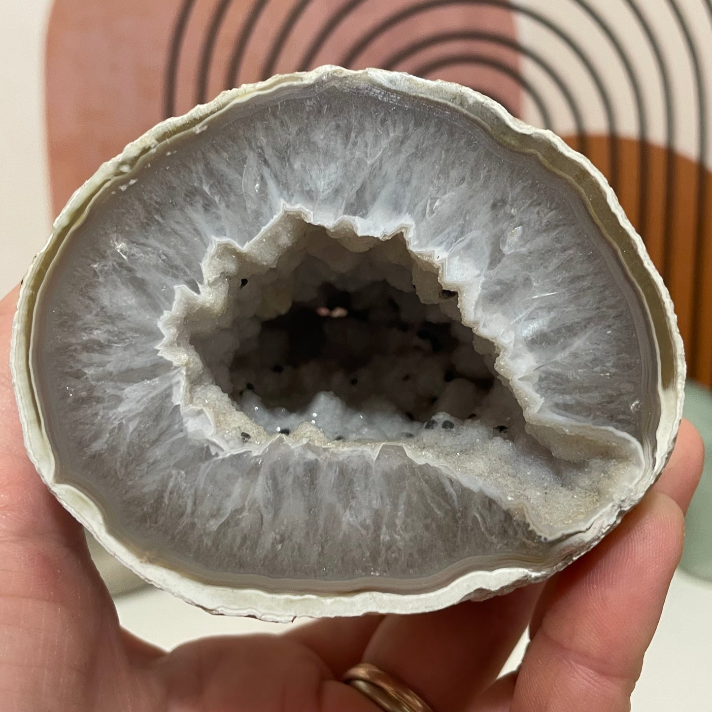 Géode Agate - 688 grammes