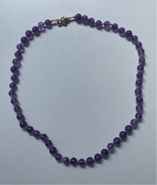 Collier Améthyste pour Cynthia