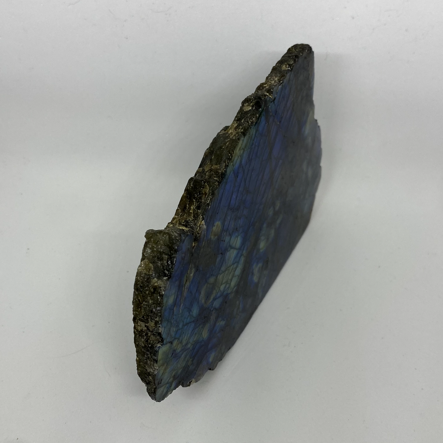 Bloc de Labradorite Semi-Polie - 482 grammes