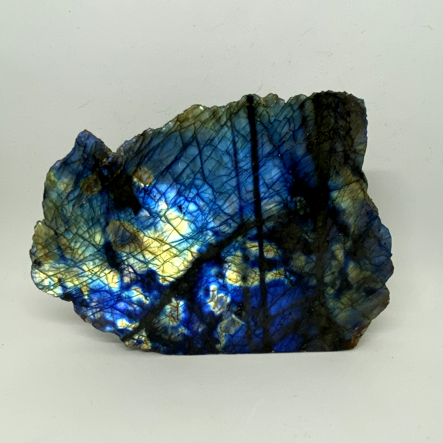 Bloc de Labradorite Semi-Polie - 482 grammes