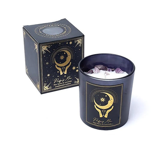 Bougie d’Intention - Puryfing Moon (Palo Santo & Lavande - Améthyste)