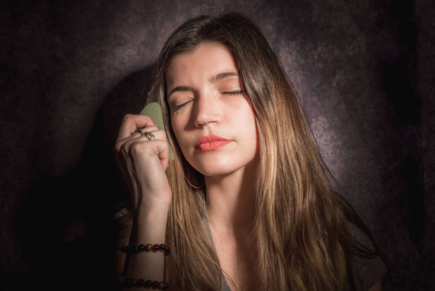 Gua Sha de massage - Améthyste