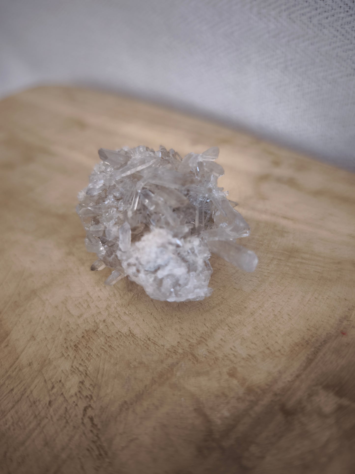 Quartz des Contamines Mont-Blanc (Pierre Brute) - Énergie Pure des Alpes, Ancrage & Purification Énergétique