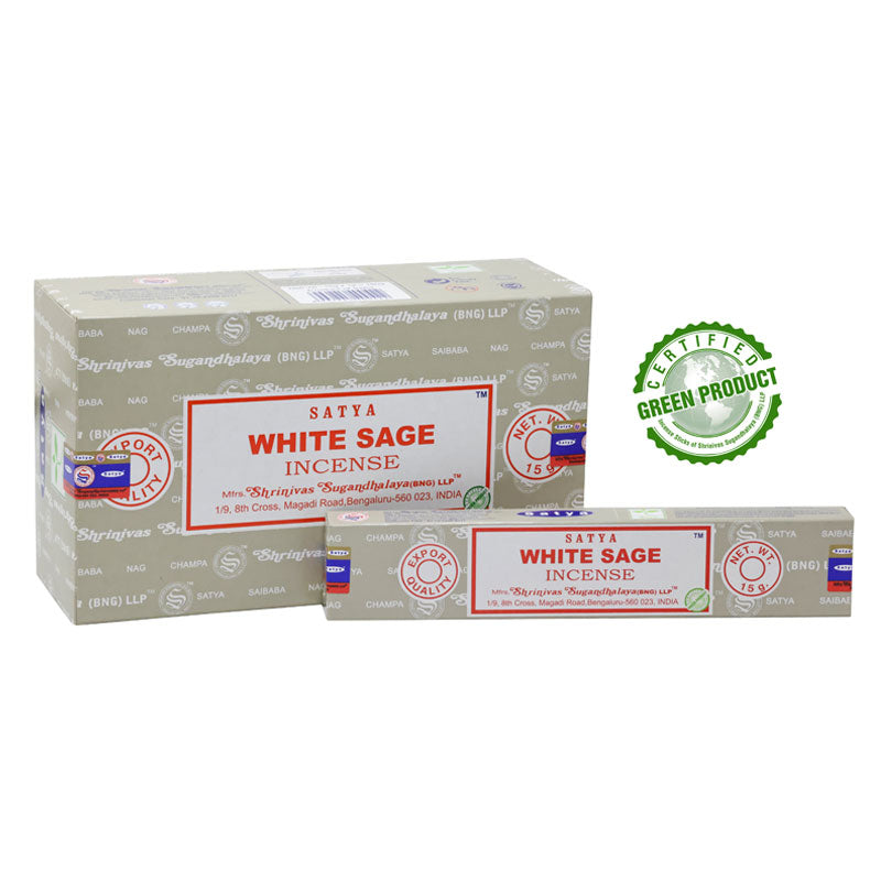 Encens Satya - Sauge Blanche 15gr