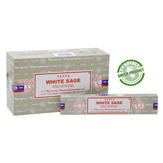 Encens Satya - Sauge Blanche 15gr