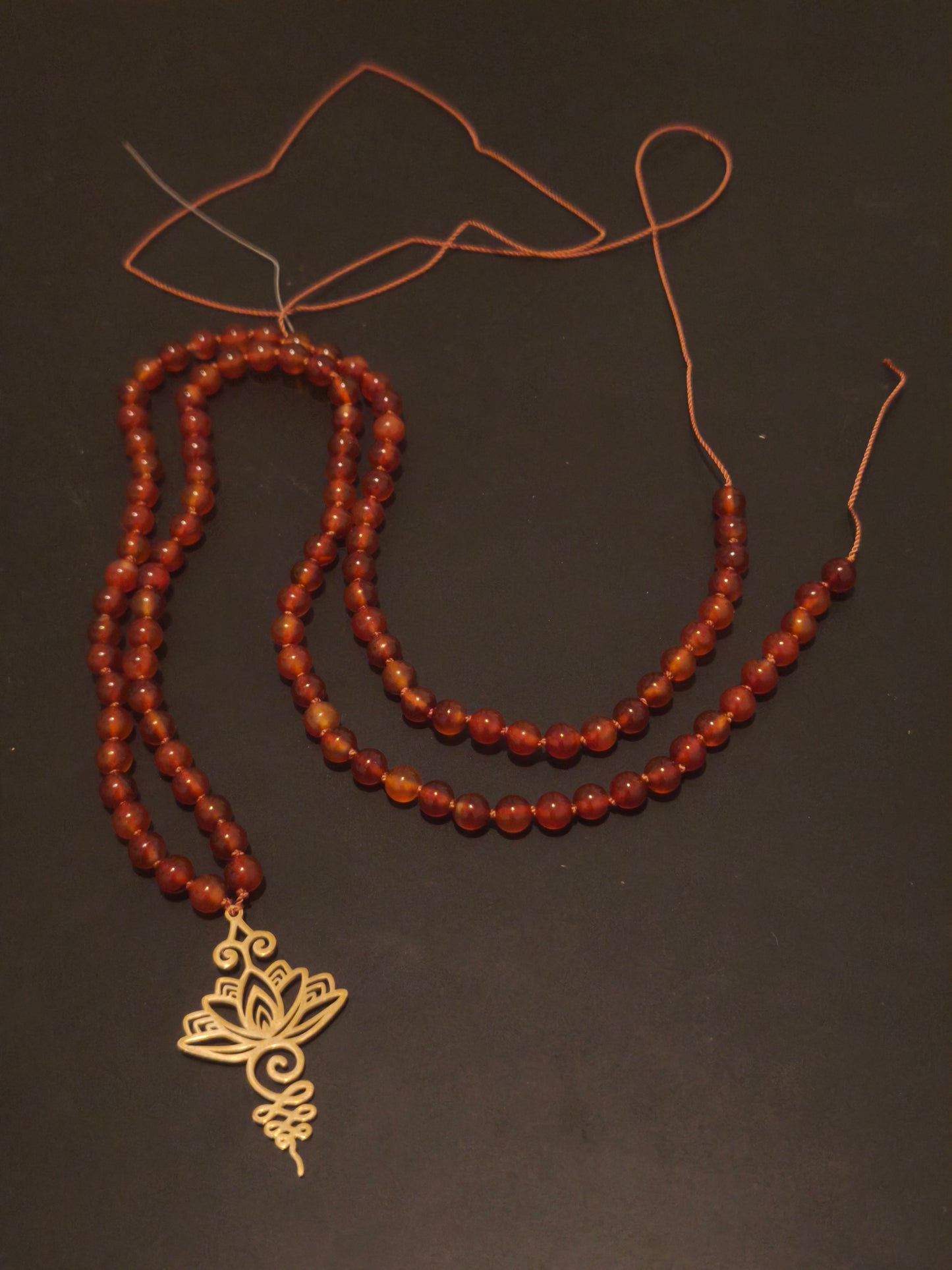 Mala en Cornaline pour Marie