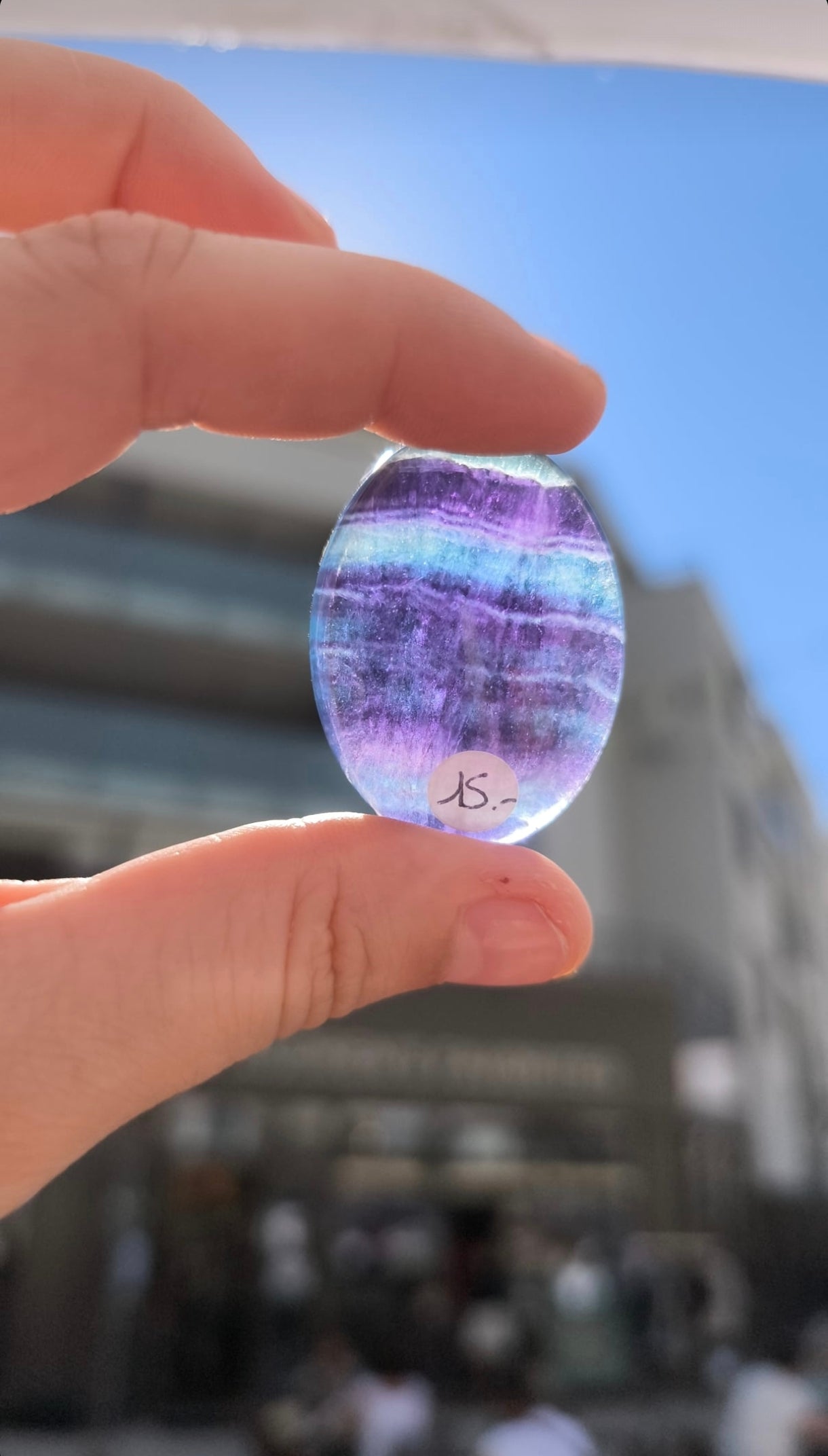Cabochon Fluorite