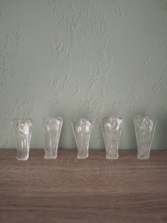 Ange en Cristal de Roche - Ange Gardien de Pureté, Clarté & Lumière Divine