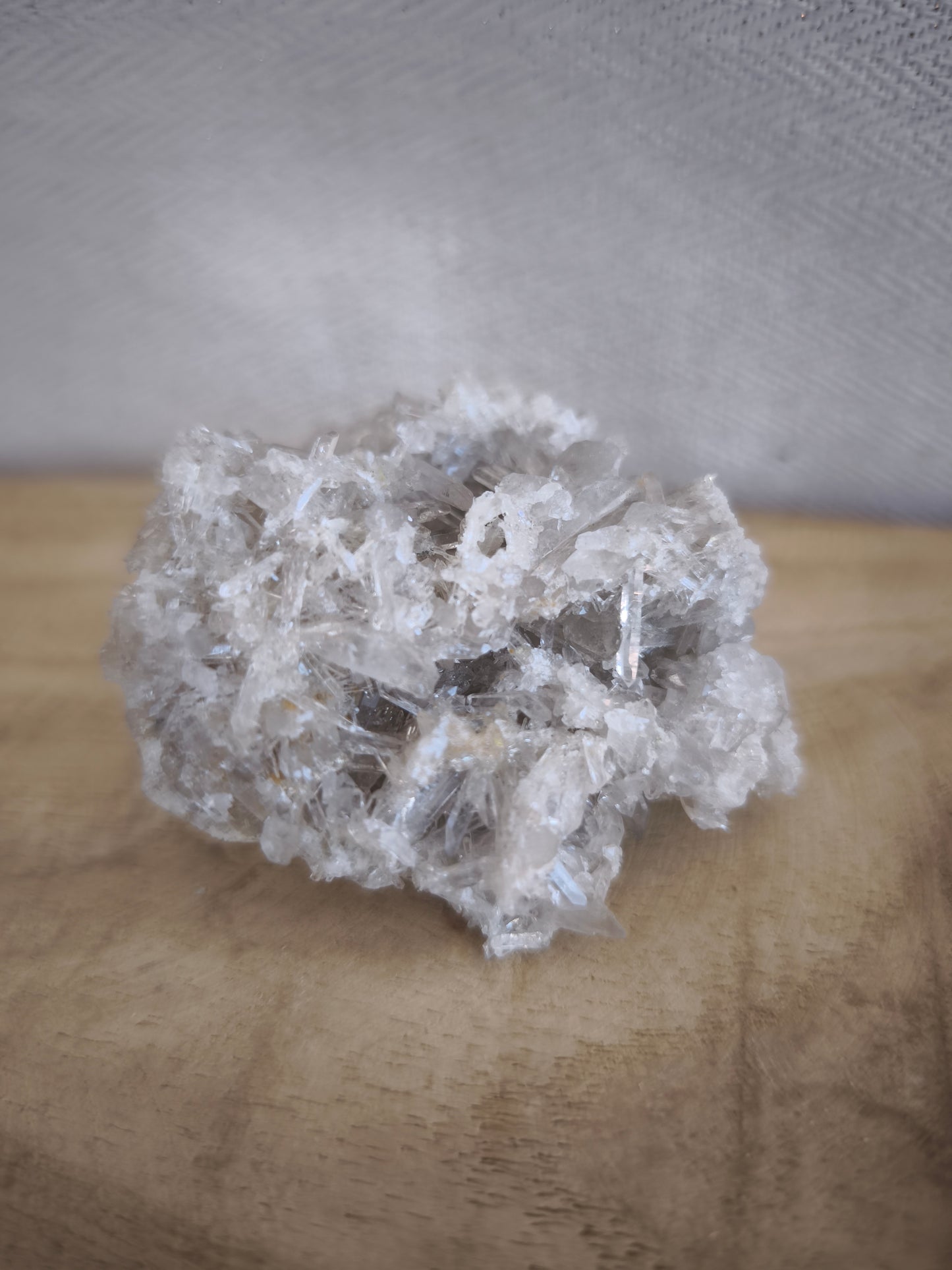 Quartz des Contamines Mont-Blanc (Pierre Brute) - Énergie Pure des Alpes, Ancrage & Purification Énergétique