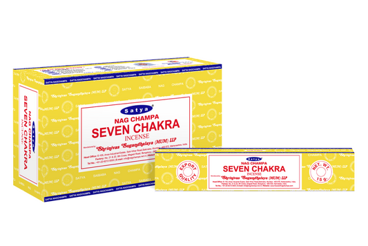 Encens Satya - Sept Chakras 15gr