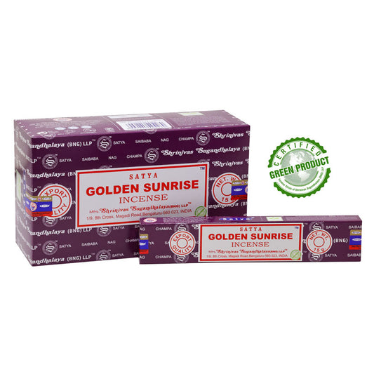 Encens Satya - Golden Sunrise 15gr