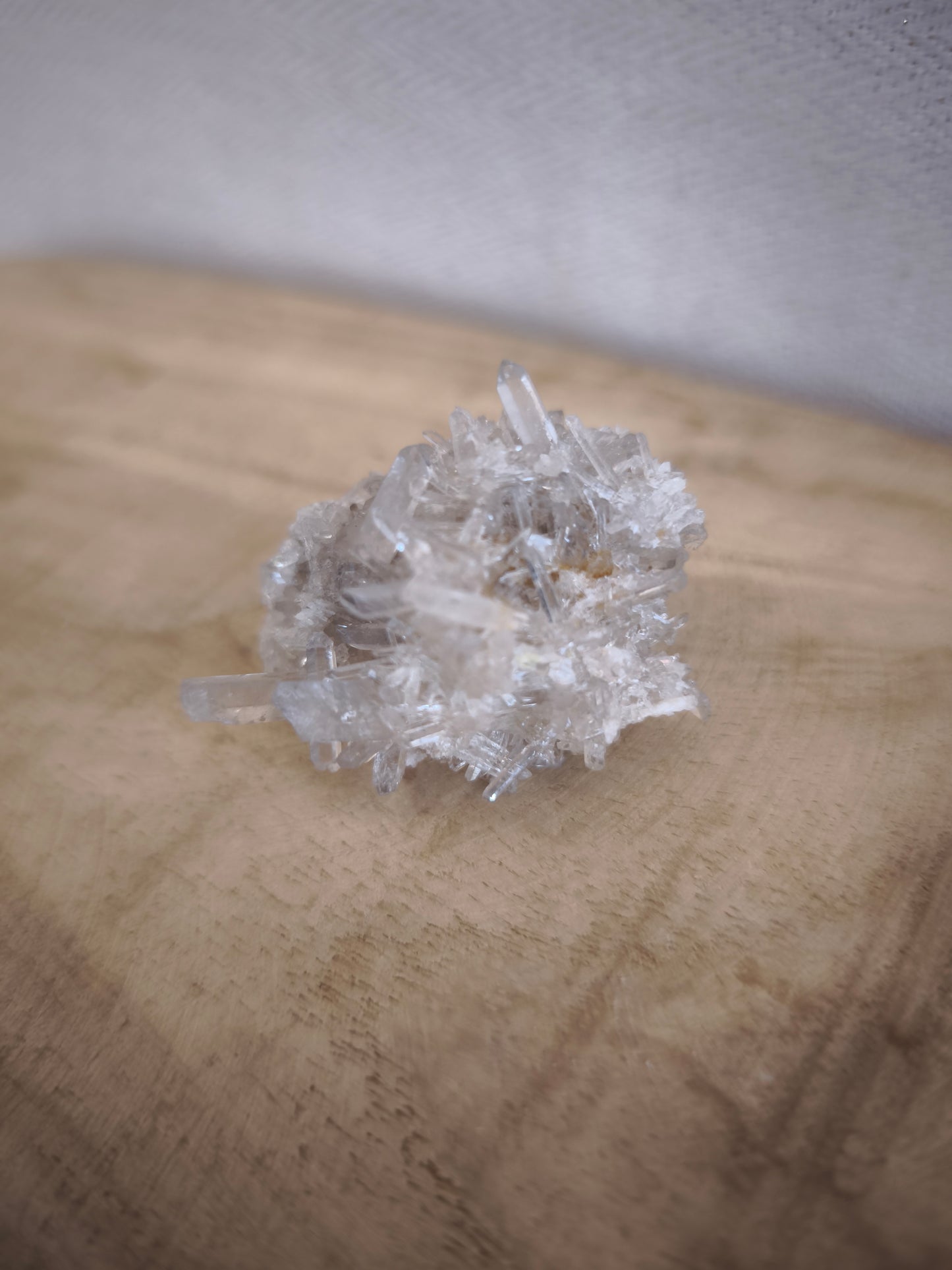 Quartz des Contamines Mont-Blanc (Pierre Brute) - Énergie Pure des Alpes, Ancrage & Purification Énergétique