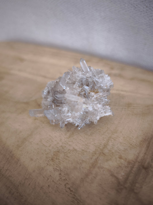 Quartz des Contamines Mont-Blanc (Pierre Brute) - Énergie Pure des Alpes, Ancrage & Purification Énergétique
